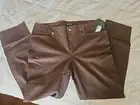 New Ralph Lauren Green Label Womens Drk Hampton Flat Front Pants SIZE 14
