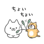 PENGUIN AND CAT DAYS (CAT'S DAY) MOJIJI 貓貓小企鵝 LINE 貼圖 LINE貼圖