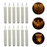 12 Pcs Electronic Candle Light Bulk Flameless Candles Flickering Led