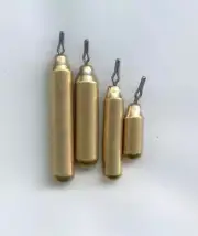 10 of 1/16oz BRASS FINESSE DROP SHOT WEIGHTS BY S & J's TACKLE BOX