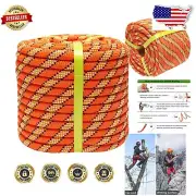 All-Weather 1/2 Inch x 200ft Climbing Rope - Ideal for Camping & Tree Work