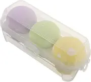 WRITWAA 3 Pack Mushroom Puff Makeup Sponge Dry Wet Application Soft Sponge for Foundation Versatile Beauty Tool