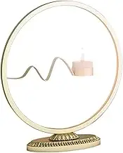 Whistling Kettle， Candle Holders Geometric Pillar Candles Round Holders Centerpieces for Wedding Home Table Decor