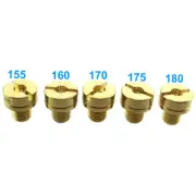 Large Round Carb Main Jets For Mikuni N100/604 Carburetor #155 160 170 175 180