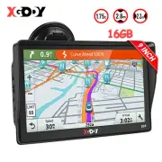 XGODY 9" Car GPS Navigator Truck Navigation 16G Taxi Bus Sat Nav Voice Direction