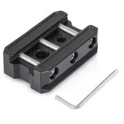 Picatinny Arca Swiss Plate Rail Tripod Mount Adapter, Convert to ARCA/RRS Qui...