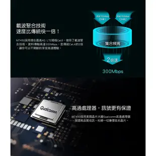 【TP-Link】M7450 4G進階版LTE行動WiFi分享器 出國 行動網路 網路分享