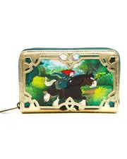 Loungefly Disney Princess Brave Merida Stories Zip Purse Wallet