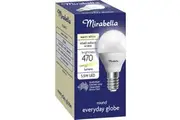 Mirabella Led Small Edison Screw 5w 470lm Warm White Light Globe Each