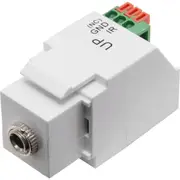 PRO2 PK4916 IR Emitter Keystone Adaptor Suits Mwi13ks Mw13fr Socket Module: 3.5Mm Stereo Jack IR