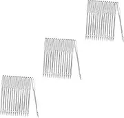 3sets Heavy Duty Sewing Machine Needles for Household Use Durable Replacement Needles Efficient High Speed Stitching Bulk Sewing Machine Accessories 100pcs*3