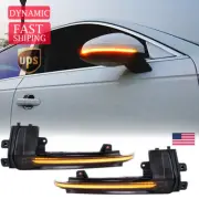 Rear Mirror Dynamic Light 2x For Audi A3 A4 A5 RS3 8P S4 B8 S5 RS5 8T Facelift (for: Audi)