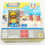 Tonka Mighty Builders Construction Figure Building Block Playset Kids