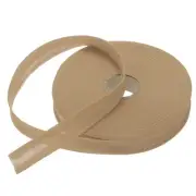 1 Inch Single Fold Bias Tape Polyester for Sewing(Khaki 50 Yards)