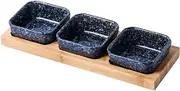 Sushi Sauce Dish Snack Plate Korean Cold Food Tray Soy Sauce Dish Sauce Cup Japanese Ceramic Plate Saucer Hot Pot Sauce Plate (Color : Silver)