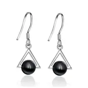 3PCS Copper Earrings Goddess Temperament Long Earrings Earrings Classic Retro