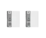 2x Winsor And Newton Wire Bound Visual Diary 60 Sht A3 Clear Cover