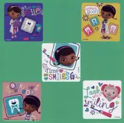 10 Doc McStuffins Time for Smiles Large Stickers - Rewards - Dental, Medical