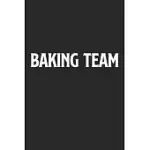 BAKING TEAM: GESCHENK KEKSE NOTEBOOK WOCHENPLANER WEEKLY PLANER DIN A5 120 SEITEN