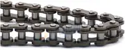 KGKMTHPHZG 04C Roller Chain Pitch 6.35mm Carbon Steel Drive Chain Joints Industrial Transmission Single Row Chain 0.5/1/1.5/5/10Meters(10Meters)