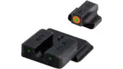Truglo Tritium Pro Handgun Night Sights For Smith & Wesson M&p - Orange With U-n