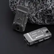 Loud Titanium Whistle Essential Tool for Outdoor Activities and Emergencies