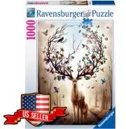 NEW & SEALED Ravensburger 15018 Magical Deer 1000 Pc Jigsaw Puzzle Jonas Jödicke
