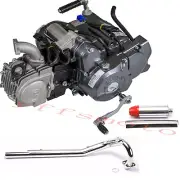 Lifan 125cc Engine Motor Exhaust Pipe for XR50 CRF50F CRF70F Z50 ZB50 CS90 140cc