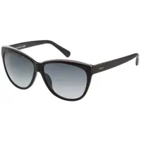 在飛比找momo購物網優惠-【TOD’S】時尚貓眼 太陽眼鏡(黑色)