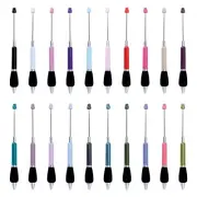 8/12/20x Writing Pen Colorful Beaded Pen Beadable Ballpoint Pen Signature Pen