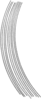 Abaodam 10pcs Guitar Fret Wires 200mm Long Sturdy Classical/Electric Guitar Fretboard Accessories DIY Luthier Tools
