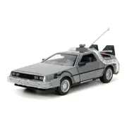 Jada 1:24 Scale Back To The Future Time Machine Hollywood Ride Diecast Car Model