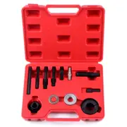 13PCS Pulley Puller and Installer Power Steering Pump Remover Alternator AC Kit