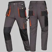 Men's Cargo Pants Hiking Pants Trousers hiking trousers Patchwork Outdoor Regular Fit Waterproof Windproof Quick Dry Lightweight Pants / Trousers Pocket Dark G