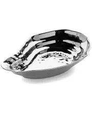 Certified International Silver-Plated Oyster Serving Bowl