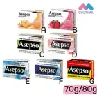 ASEPSO Bar Soap Antibacterial Agent Hygienic Fresh Healthy Skin 70g / 80g