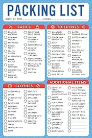 Packing List - Note Pad (60 sheets)