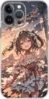 Cute Girl Waifu Angel Wings Smile Sun Case Cover Silicone / Shockproof / MagSafe