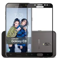 在飛比找Yahoo!奇摩拍賣優惠-保護貼 簡魅 三星Galaxy C8鋼化膜sm-c7100手