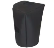 Tuki Cover for QSC K12.2 PA Speaker - Black, Water Resistant, Padded (qsca020p)