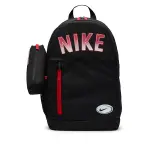 NIKE Y NK ELMNTL BKPK- CAT GFX SP24 後背包 童包 運動包 書包 大容量 黑紅 FN0956-010 筆袋