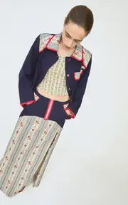 [Rosie Assoulin] Patchwork Safari Jacket