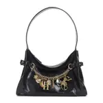 [Chloe] Chloe-Black Charms Leather Shoulder Bag-Donna OS OS