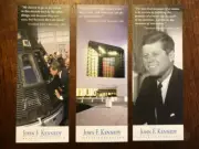 Kennedy Library ad/flyers John F Kennedy Boston 2021