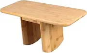 Anneome Bamboo Kneeling Meditation Bench Compact Portable Yoga Stool for Comfortable Support Ergonomic Design for Meditation Prayer Office Home Use Beautiful Craftsmanship Fine Finish