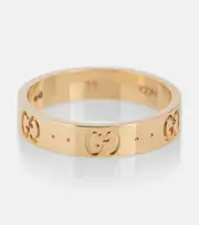 [Gucci] Gucci Icon 18kt yellow gold ring M gold