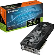 Gigabyte GeForce RTX 5070 Ti Eagle OC SFF 16G Graphics Card - 16GB GDDR7, 256bit, PCI-E 5.0, 2542 MHz Core Clock, 3 x DP 2.1a, 1 x HDMI 2.1b, NVIDIA DLSS 4, GV-N507TEAGLE OC-16GD