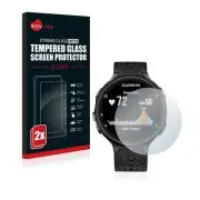Garmin Forerunner 235, 2x ® Xtreme Glass HD33 Tempered Glass Screen Protector