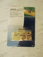 Window Sash Lock Bright Brass NEW in Package
