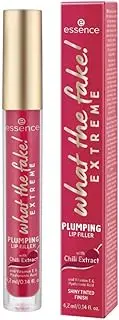 Essence What the fake! Extreme Plumping Lip Filler with Chili Extract 4.2 ml Lip Gloss with Shiny Tinted Finish